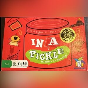 In a Pickle Word Game - Red and Green